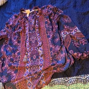 cute patterned blouse